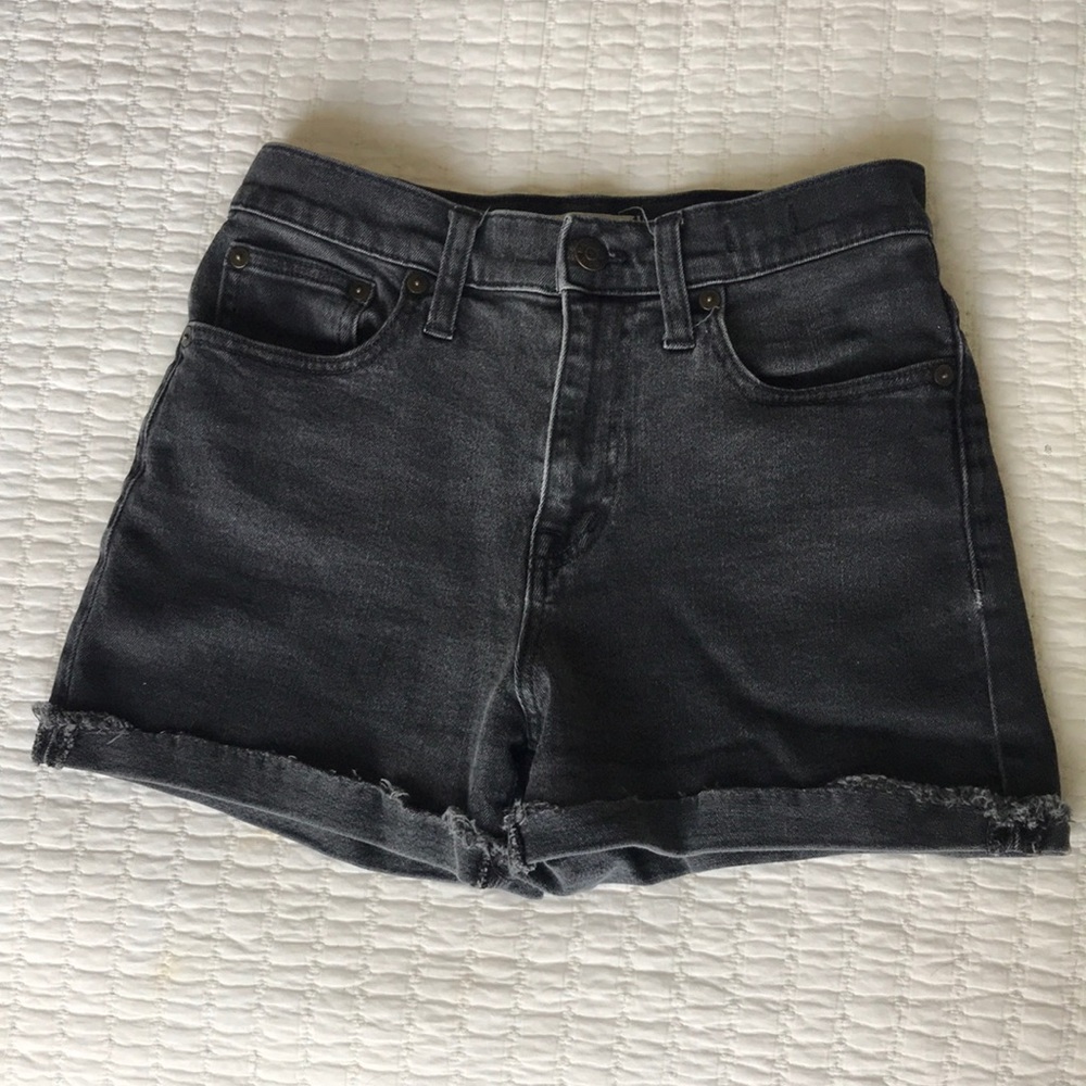 Madewell high waisted shorts